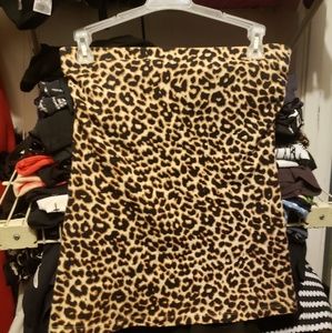 Express Leopard Tube Top